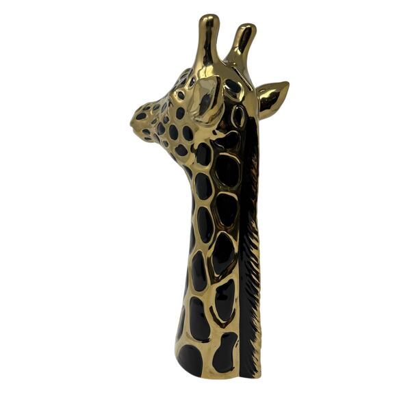 Vintage MCM Giraffe Bank 15.5″ Tall Mid‑Century Ceramic / Pottery Coin Bank - Picture 8 of 8